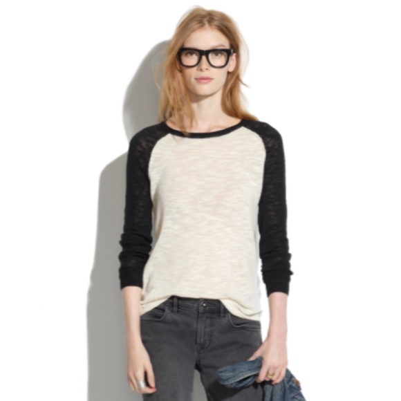 Madewell baseball sweater - Picture 1 of 8